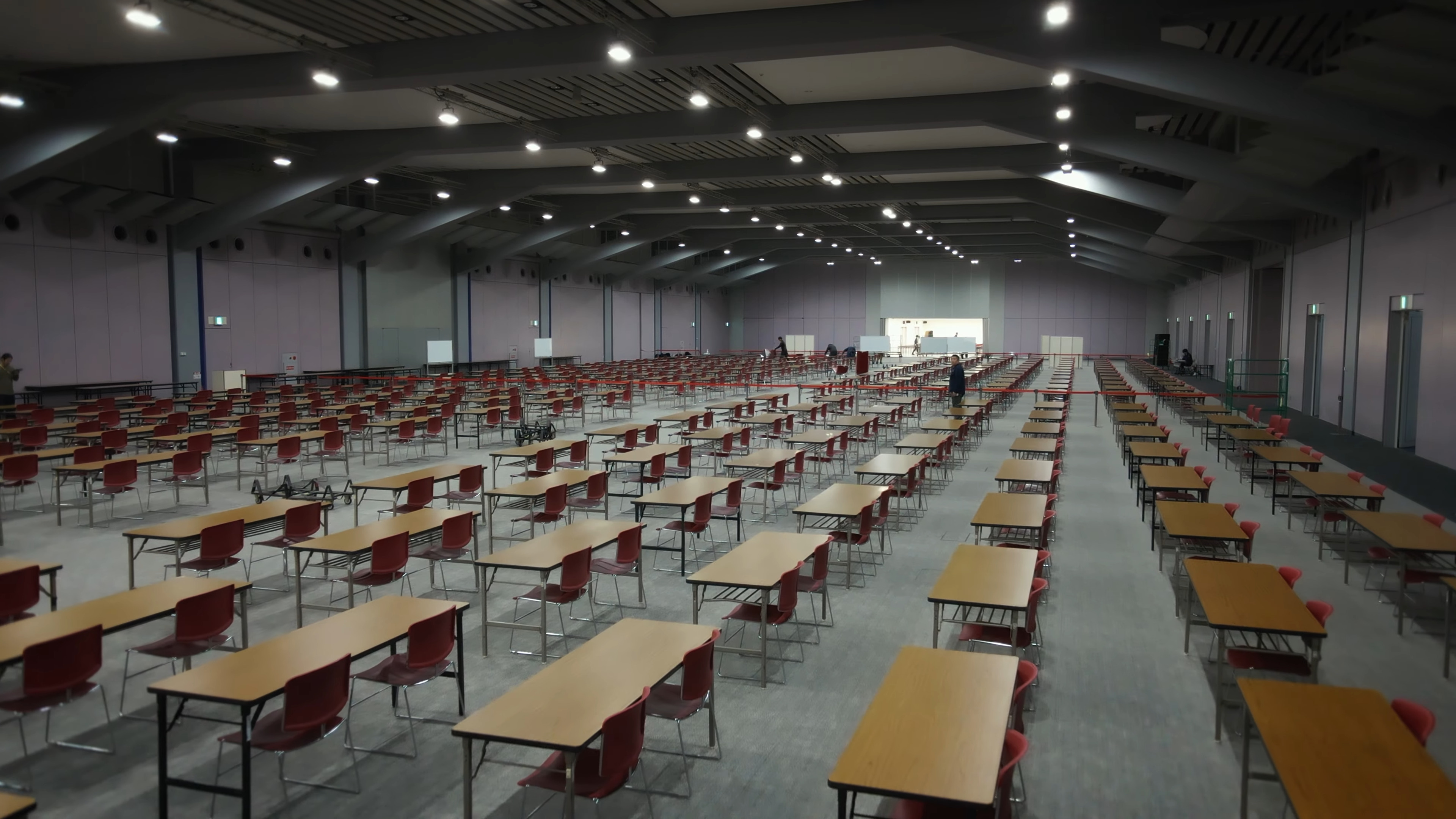 ATC Hall conference room in Osaka with panoramic sea views